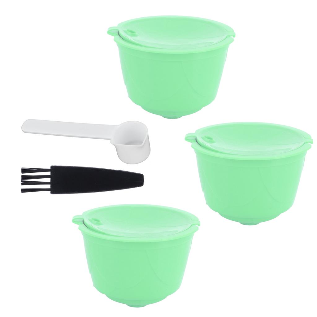 Kaffeekapsel-Set Edelstahl Kaffeefiltertasse für DOLCE GUSTO Kaffeemaschine