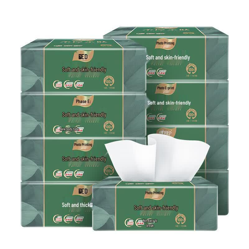 Mind Act Upon Mind Soft Thick 3-Ply Facial Tissues