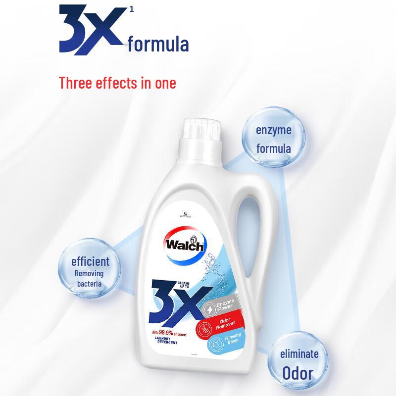 Walch 3x Deodorizing Laundry Detergent