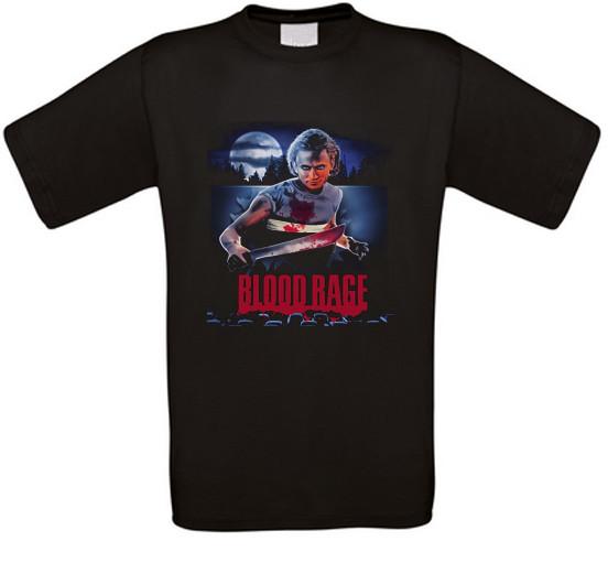 Blood Rage Horror Cult Movie T-Shirt XXXL