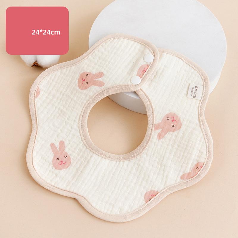 1 Stück Babylätzchen Saugfähiges Speicheltuch Wasserdichte Baumwollgaze Neugeborenen Spucktücher Bandana Schal Für Jungen Mädchen Fütterungslätzchen