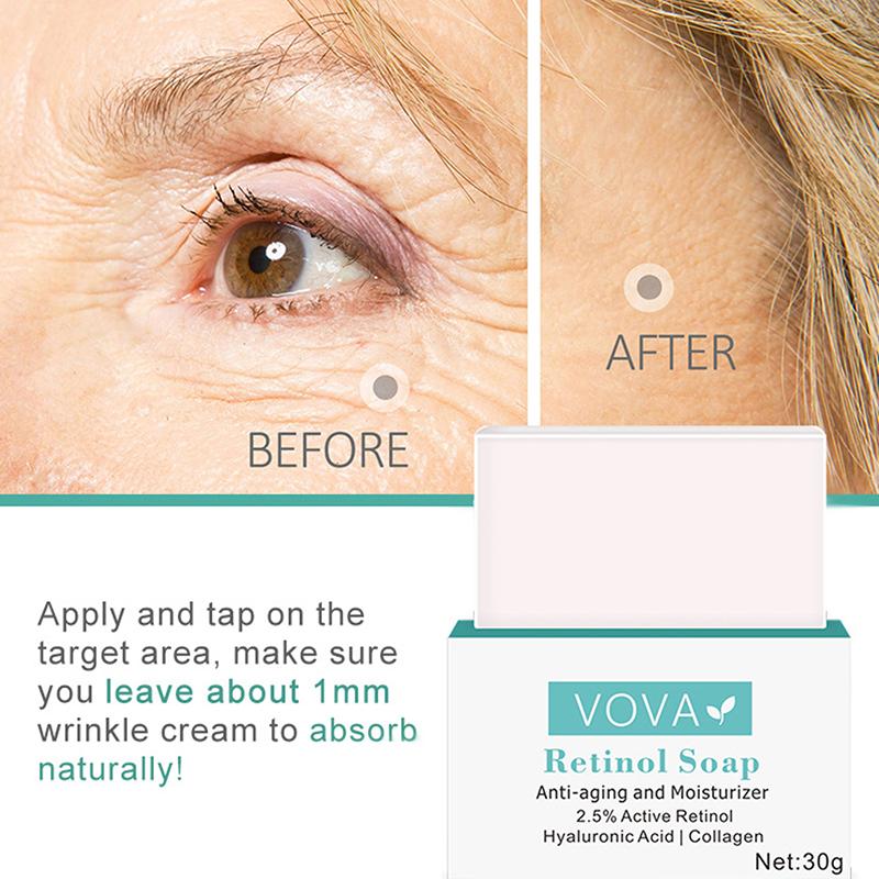 Buy Retinol Anti Wrinkle Face Wash Soap Collagen Firming Moisturize