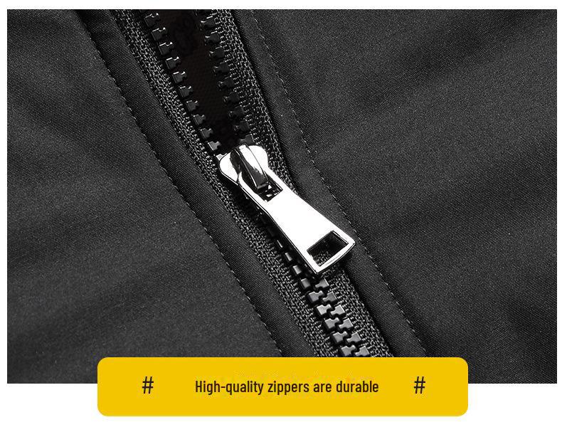 Men's M-8XL 2024 Autumn Solid Color Loose Business Casual Jacket