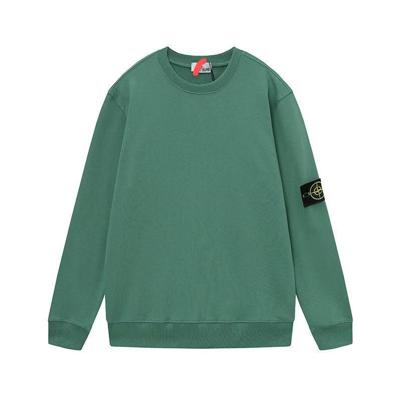 Value Vault Stone Island Basic Badge Unisex Crewneck Fleece Pullover L