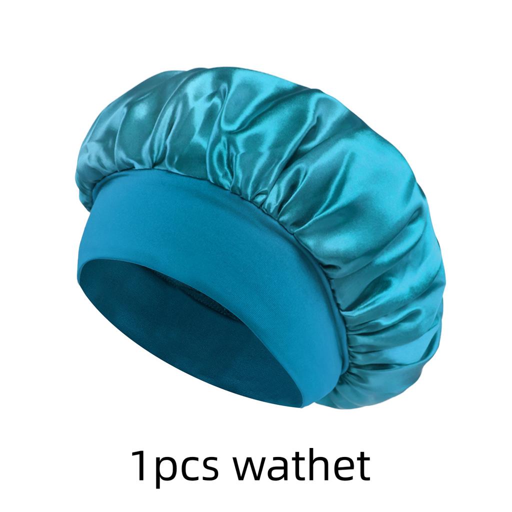 1/3/5/10pcs mix Satin Bonnet Silk Hair Bonnet for Sleeping Sleep Bonnets for Women Large Wide Soft Band Sleep Cap for Curly Hair