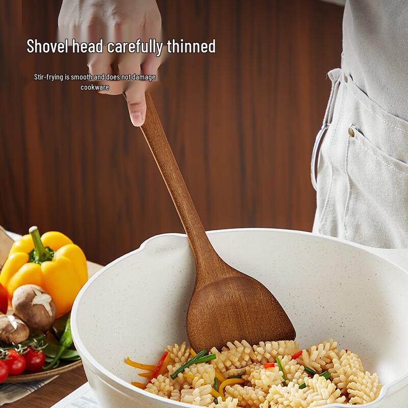 Chuidahuang Ebony Wood Stir-Fry Spatula