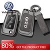 For VOLKSWAGEN VW Zinc Alloy Car Key Cover Case Holder Shell Key Bag Protection For VW Volkswagen GTD GOLF 4 5 6 7 MK7 MK5 MK6 G