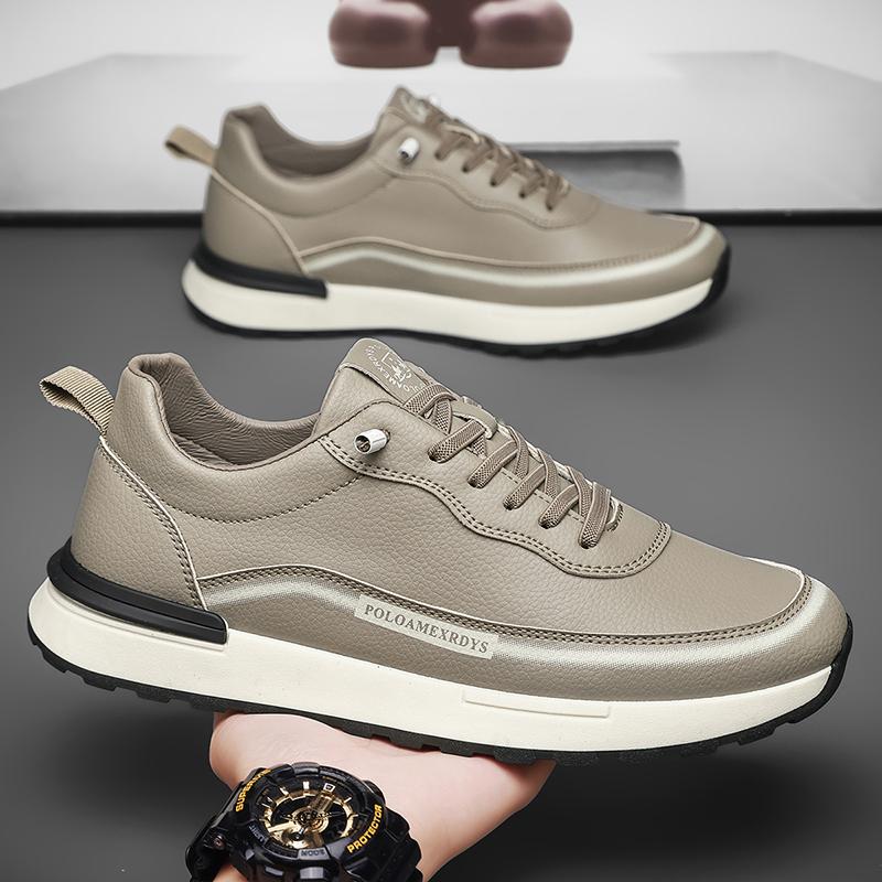 Fashion Men's Casual Shoes Breathable Retro Flat Shoes Zapatillas Hombre Men Lace-up Trainers Running Outdoor Sneakers Big Size
