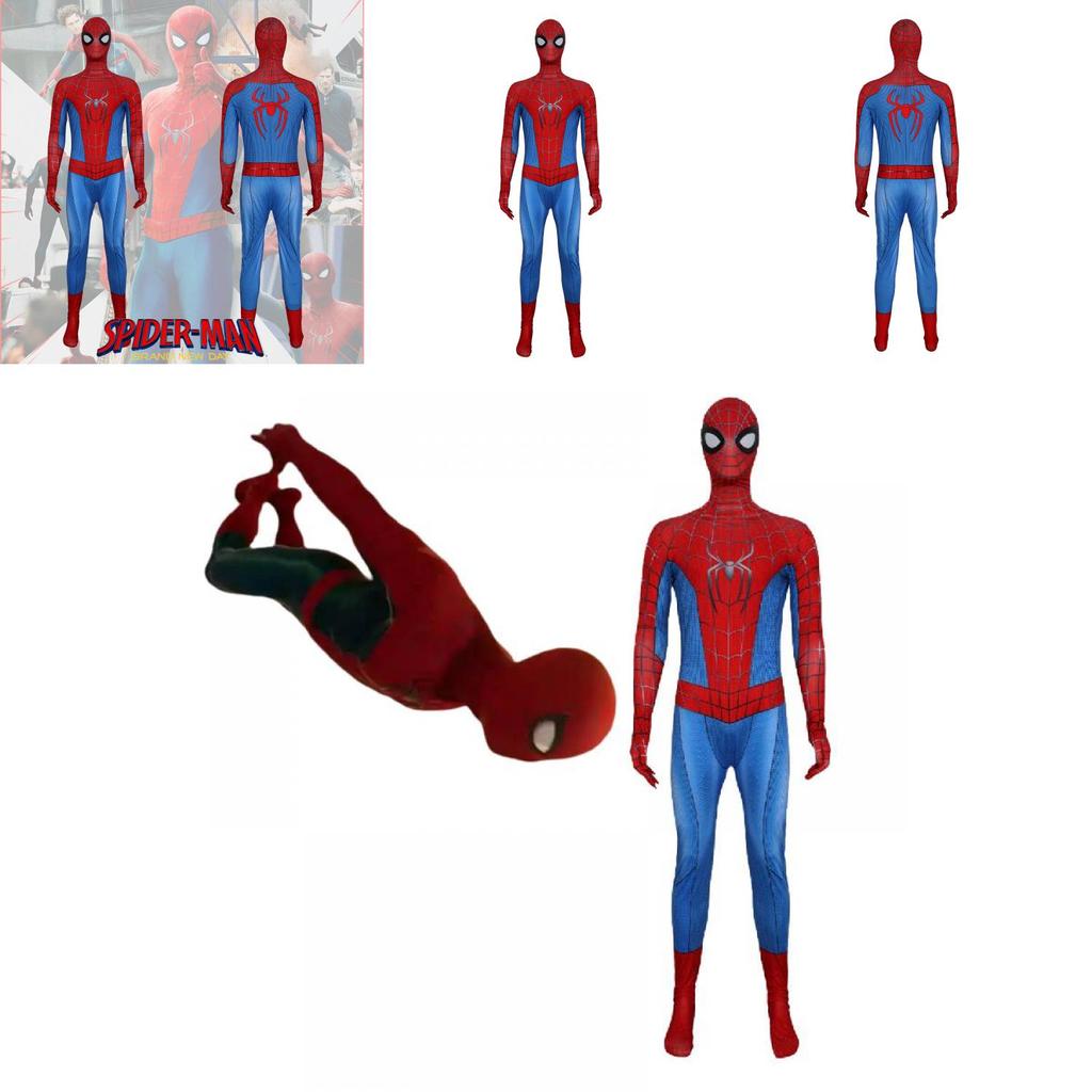 Spider Man 4 Cosplay Costume With Superhero Design For Halloween Party