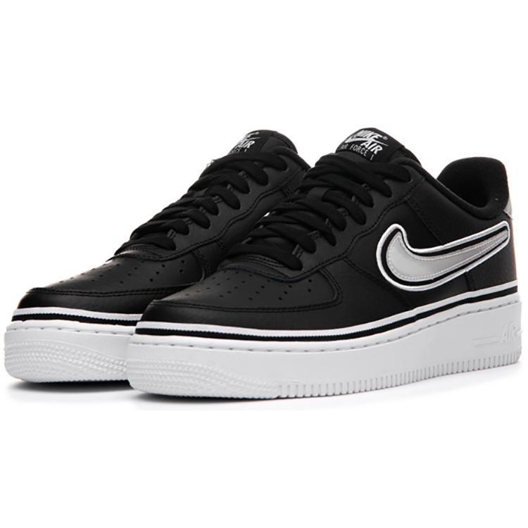 Nike Air Force 1 Low Sport Nba Black White AJ7748-001