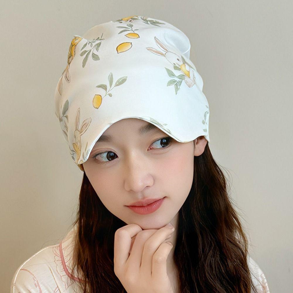 2in1 Postpartum Confinement Hat Eye Mask Postpartum Cap Women's Sleep Cap  Postpartum Confinement