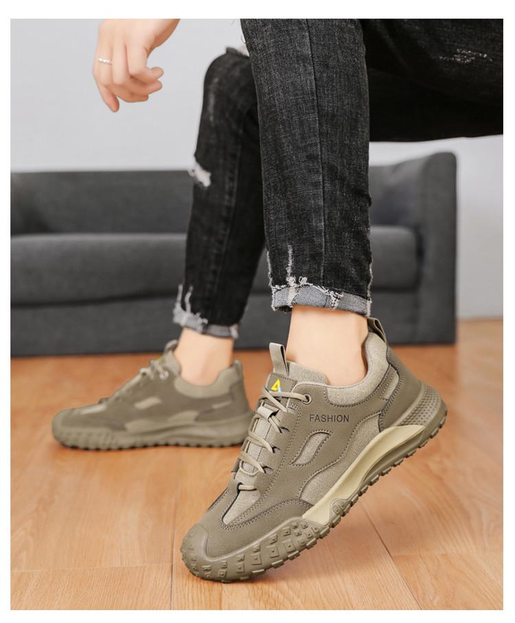 Men's Non-slip Outdoor Hiking and Climbing Shoes - Casual Work and Mountaineering Footwear