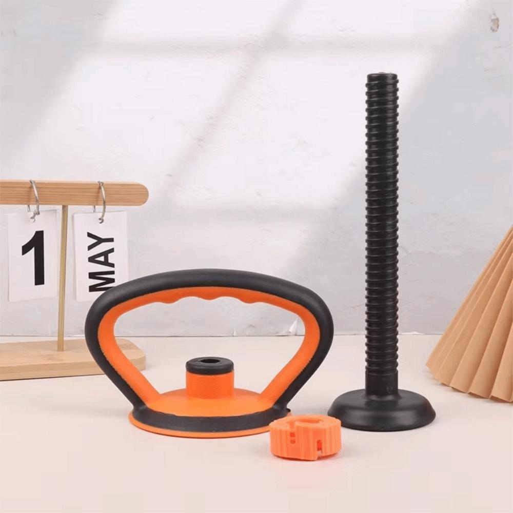 Portable Kettlebell Handle Threaded Push Up Handle Heavy Duty Kettle Bell Grip  Workouts