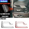 Carbon Fiber Car Accessories Driver Dashboard Air Vent Modified Interior Trim Cover Sticker For BMW 7 Series G11 G12 2015-