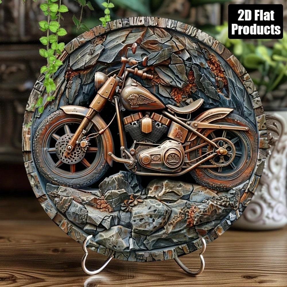 

2D Flat Metal Sign Hanging Home Decor Wall Art Plaque Decorative Ornament