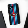 Renn M-Martini Logo Handyhülle Schwarz Weich Für Iphone 16 15 14 13 11 12 Pro Max Xr X Xs 8 7 Plus
