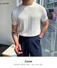 2023 Men's Trendy Summer Round Neck Short Sleeve Sweater
