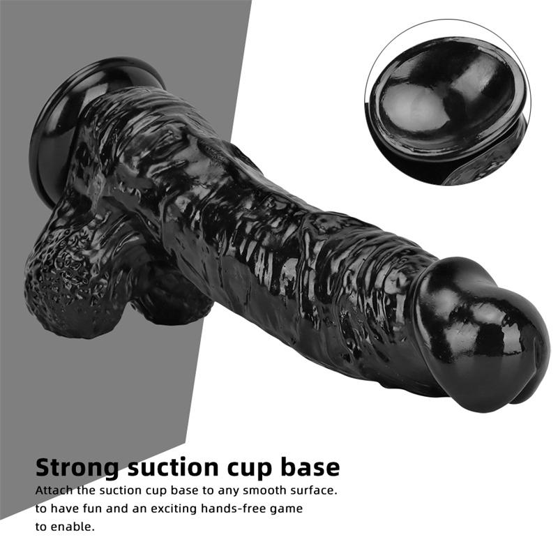 7 Bcm Oversized Simulated Dildo Ashes Anal Plugs Backdoor Chrysanthemum Toy Dildo