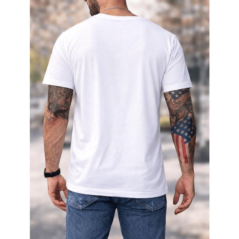 European Size Stylish And Cozy Men'S T-Shirt Featuring a Classic Black And Soccer Ball Design, with a Crew Neck, Short Sleeves