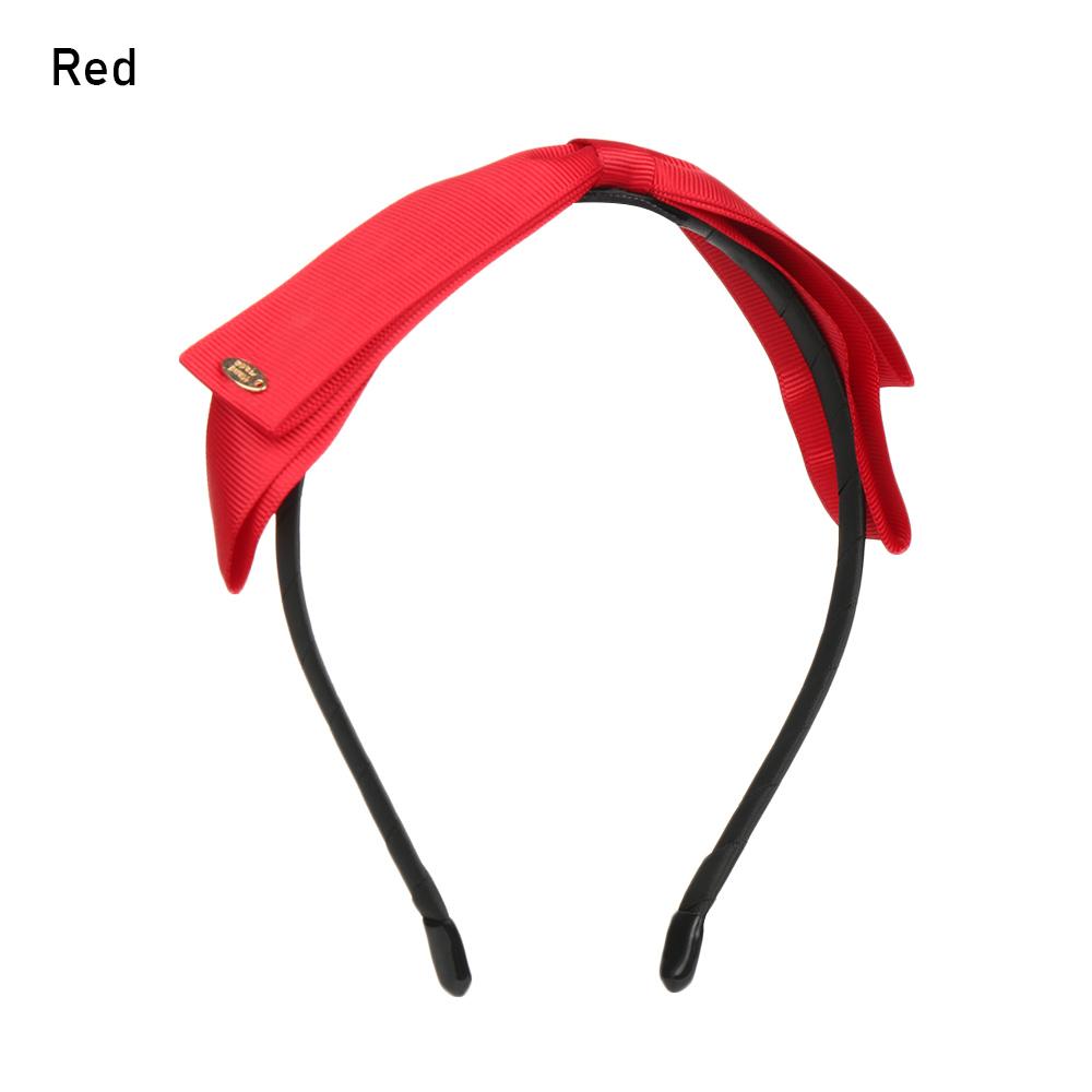 

Аксессуары для волос Милый винтажный бант-ободок Головной убор Широкая повязка на голову Повязка на голову с бантом Резинки для волос красный