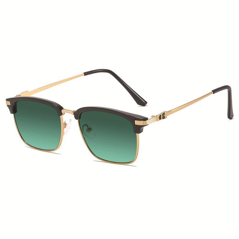 Fashion New Retro Style Men's and Women's Eyebrow Frame Glasses Fashion Personalized Sunglasses