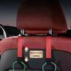 2Pcs  Auto Fastener Hooks Car Storage Interior Accessories Car Headrest Hooks Hanger For Bags Seat Back Organizer Holder Clips