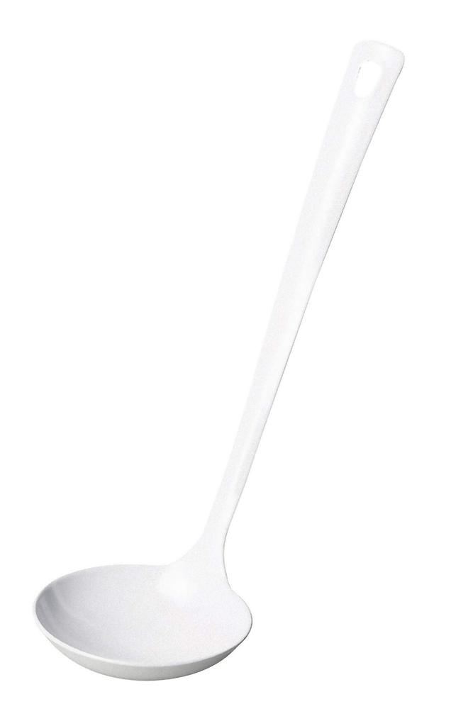 PEARL METAL Ladle White Large Enamel Blanc Kitchen HB-4624