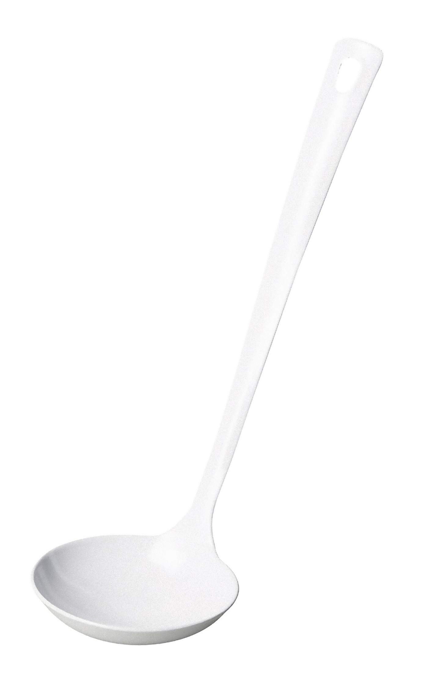 

Pearl Metal Ladle White Large Enamel Blanc Kitchen HB-4624