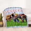 Roblox 180 Blanket Soft Warm Cozy Great for Couch Sofa Bed Four Seasons Universal Modern Style Unique Gift for Family and Friends Camping