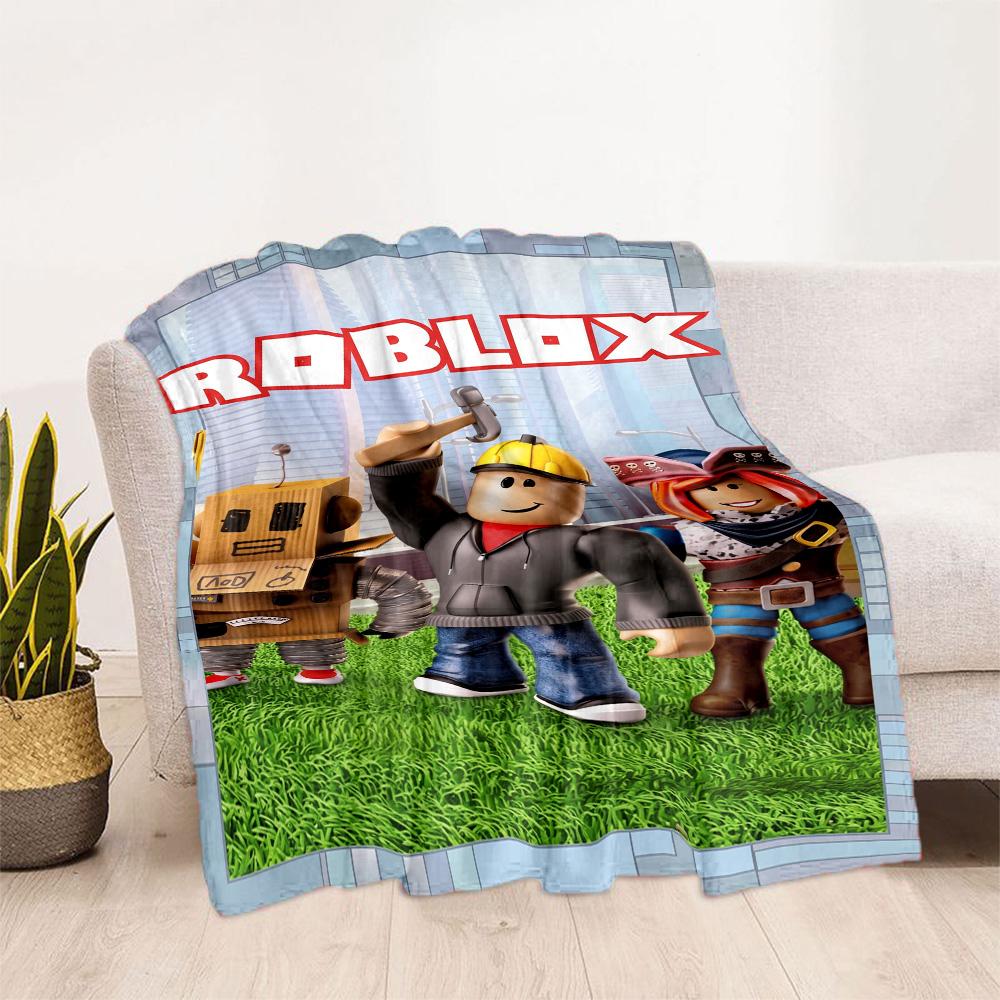 Roblox 180 Blanket Soft Warm Cozy Great for Couch Sofa Bed Four Seasons Universal Modern Style Unique Gift for Family and Friends Camping