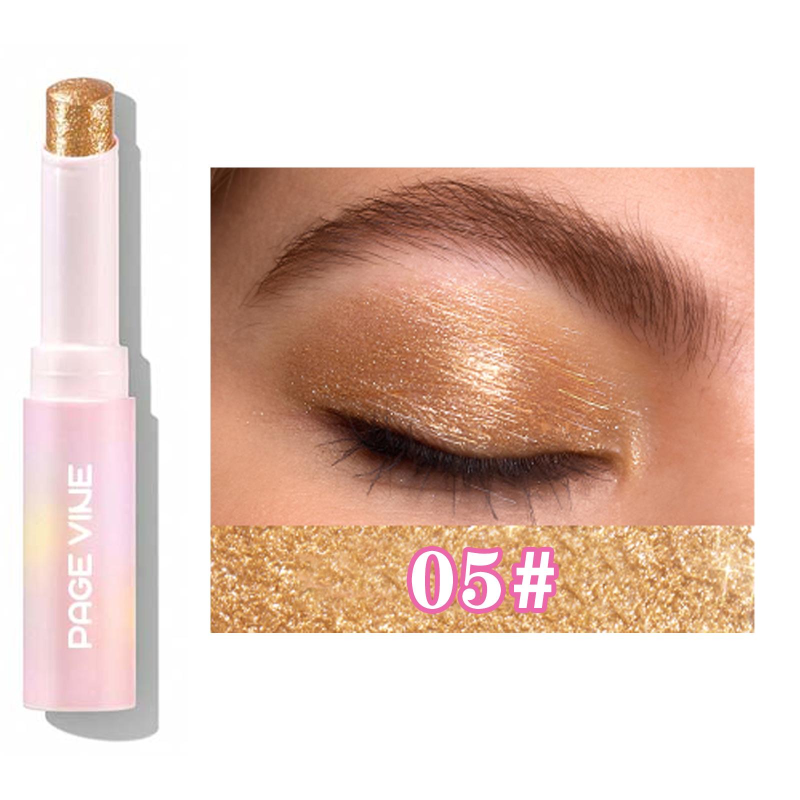 

Кремовые тени-хайлайтер в стике, Глиттерный шиммер, Стойкие, Высокопигментированные, Вечеринка на День святого Валентина, Пляж, Путешествие, Праздник