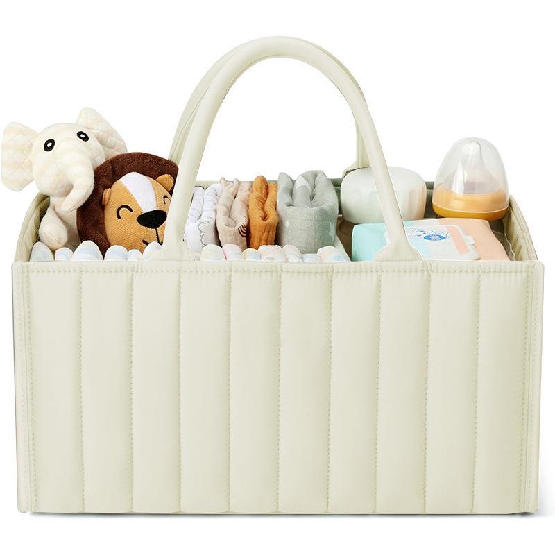 Geantă Multifuncțională pentru Scutece de Bebeluș: Depozitare portabilă, pliabilă pentru articolele mamei și ale bebelușului