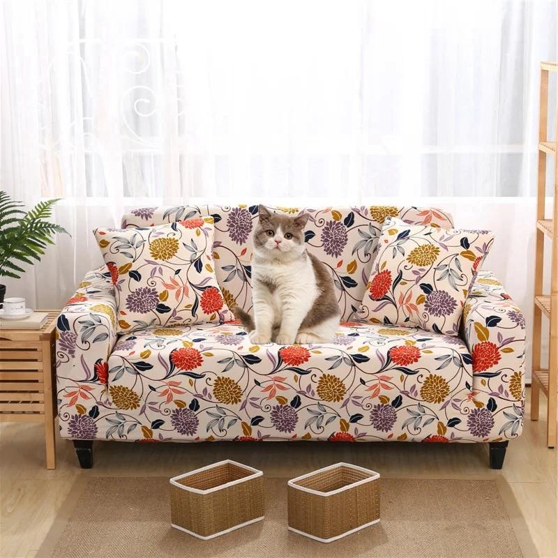 

Еластичний плед Чохол на диван Еластичні регульовані чохли на диван для вітальні Фундаментальний диван Чохол для крісла Домашній 1/2/3/4-місний S-1-seater 80-145cm
