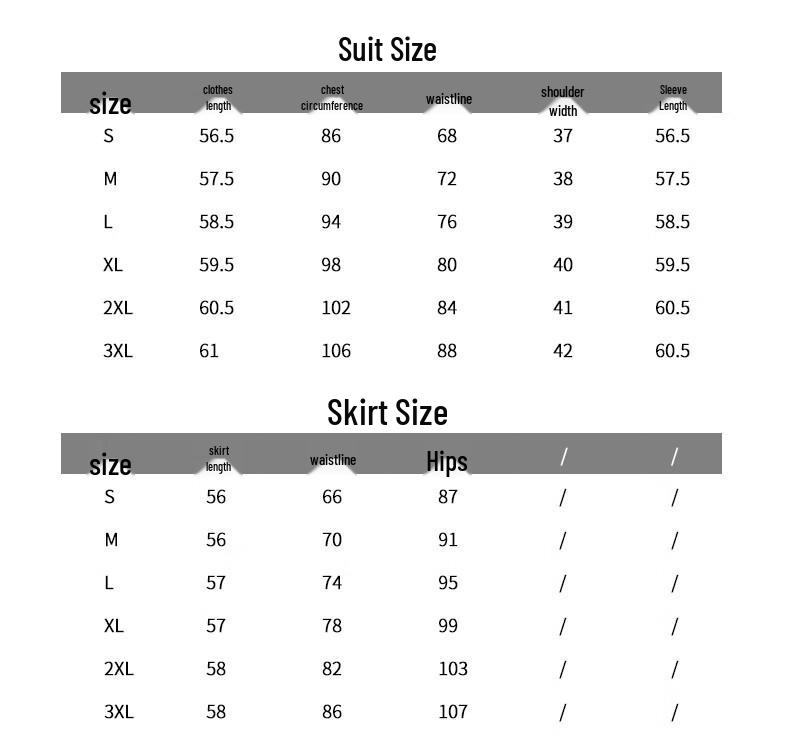 Professionelles Damen-Rock-Anzug-Set