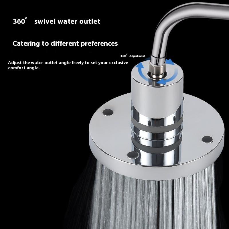 

Верхняя лейка для душа Трансграничный большой душ одинарная головка ванная комната душ фильтр напорная лейка для душа