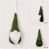 3Pcs Christmas Tree Hanging Gnome Plush Gonk Santa Doll Pendants Xmas Decoration