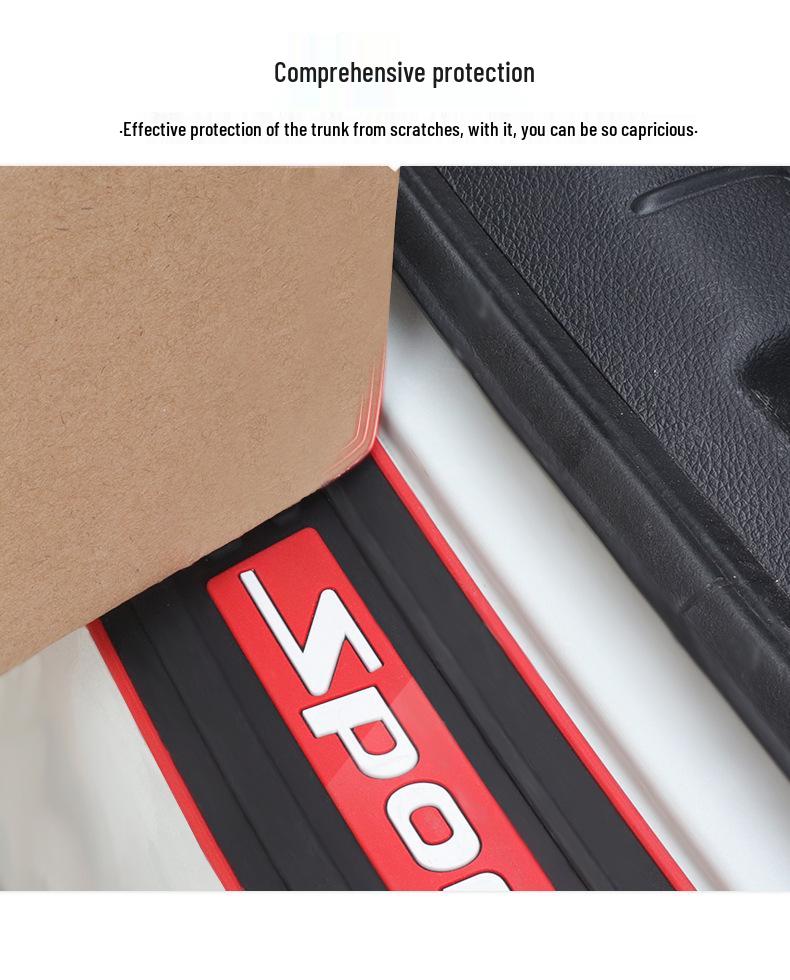 Car Trunk Protection & Decoration Anti-Collision/Scratch Rubber Strip