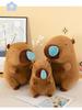 New Capybara Snot Retractable Plush Doll Toy - Cute and Ugly Birthday Gift