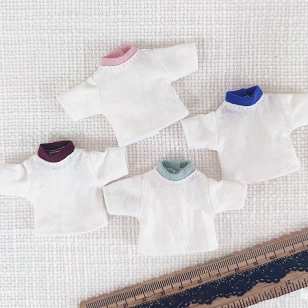 Toys Accessories for Obitsu11 Doll Fashion Overalls Denim Pants Doll Clothes Pants T-shirt Suits