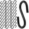 100 Pcs Silver Heavy Duty Metal S Hooks Iron Storage Hanging Small Home Wardrobe Bathroom Kitchen Reliable Hook Hat