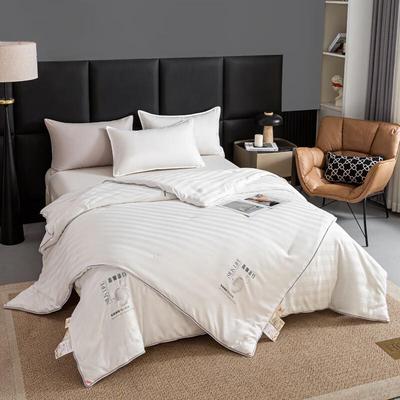 Qisefang Jacquard Silk Protein Fiber All-Season Duvet Insert