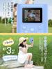 Moledro Instant Digital Print 1080P Thermal 32GB Micro SD Card Toy with Instant IPS Ages Girls and New Japanese Instruction Blue Kids' Camera, 48MP,