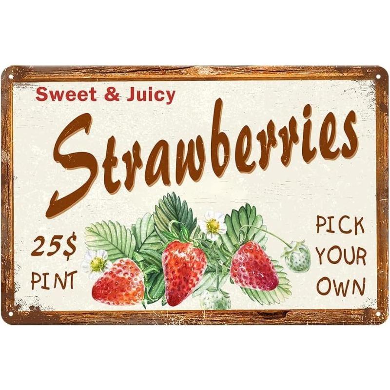 "Live" Word Metal Sign, Retro Wall Art Decor