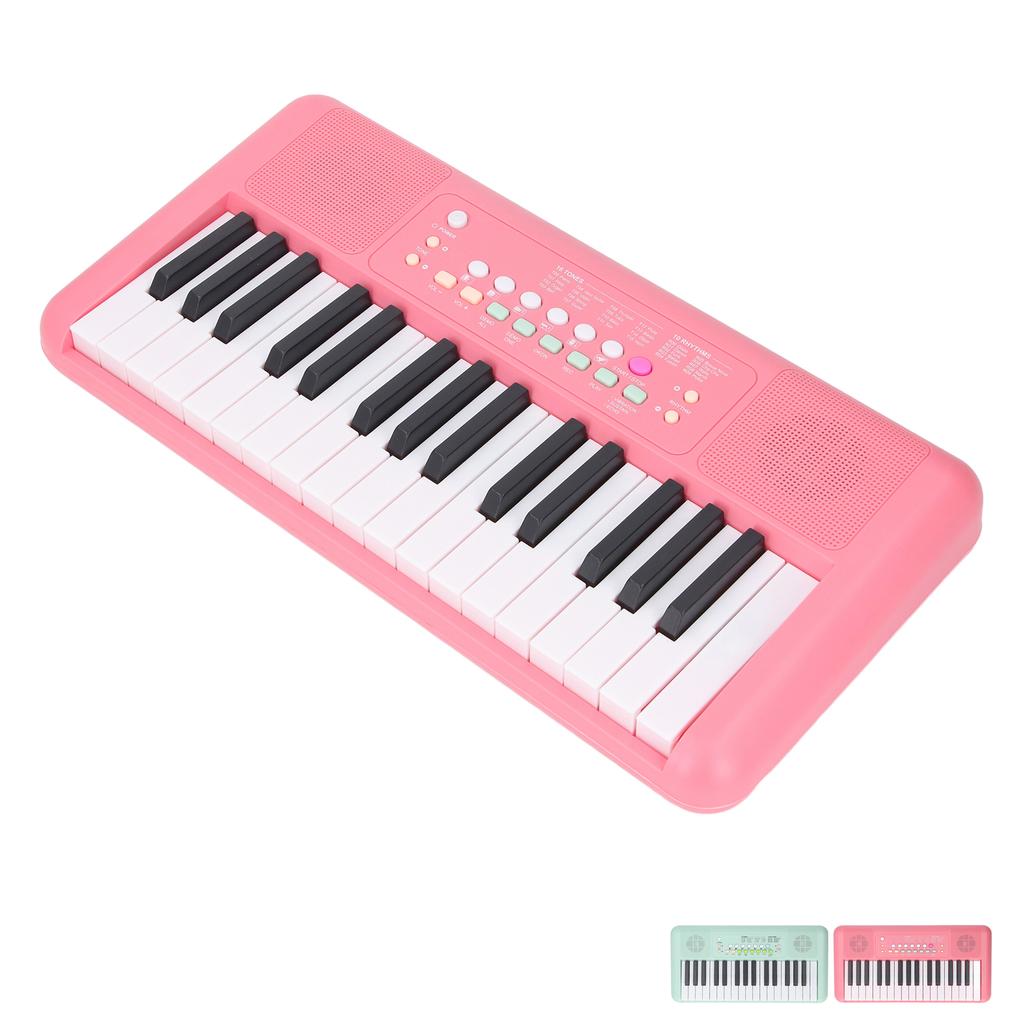 32 Key Electronic Keyboard 16 Tones 10 Rhythms Vibrato Sustain Echo Effects Electronic Piano Keyboar