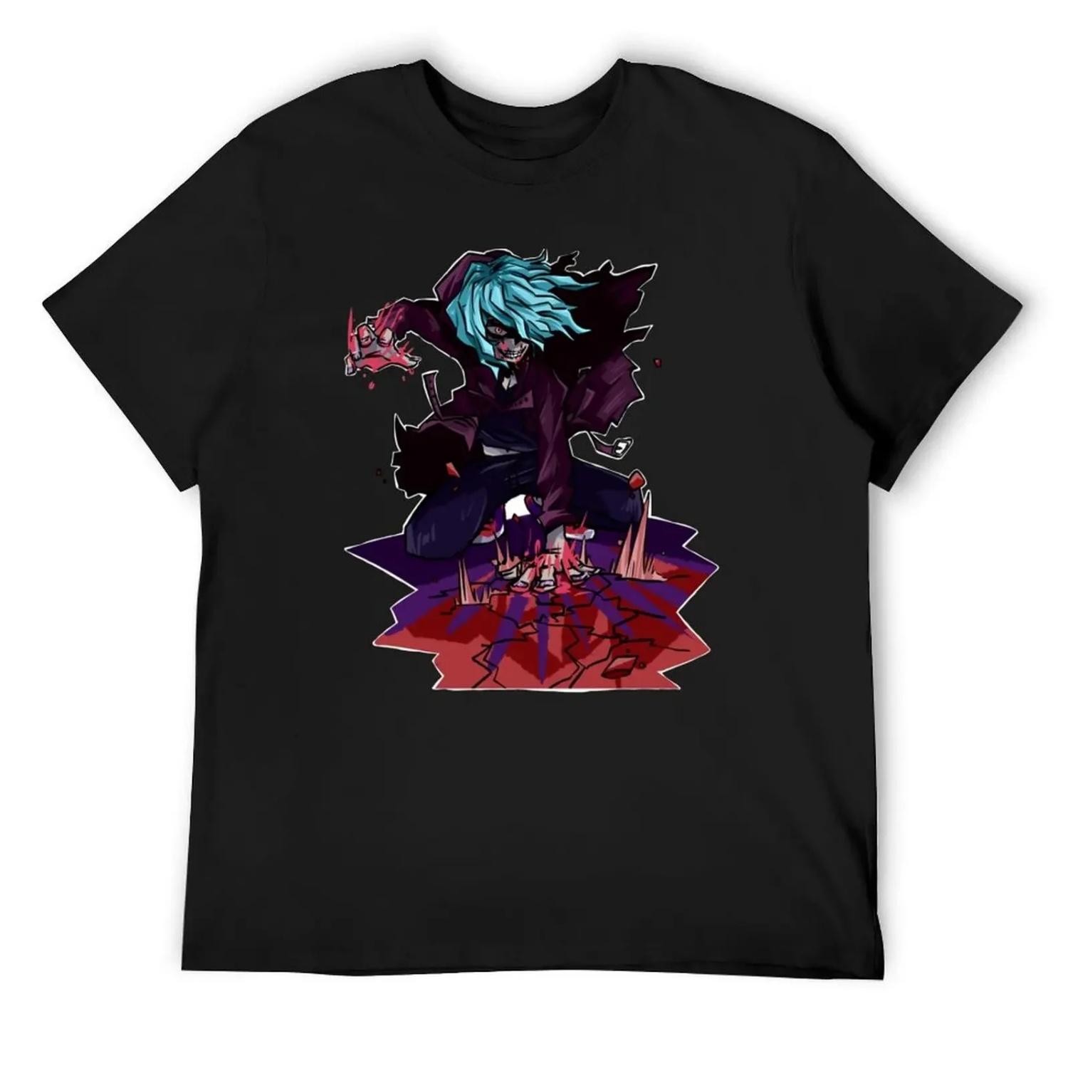 

Power of DECAY T-Shirt anime designer shirts shirts graphic tee sublime clothes for men XXXXXL чорний