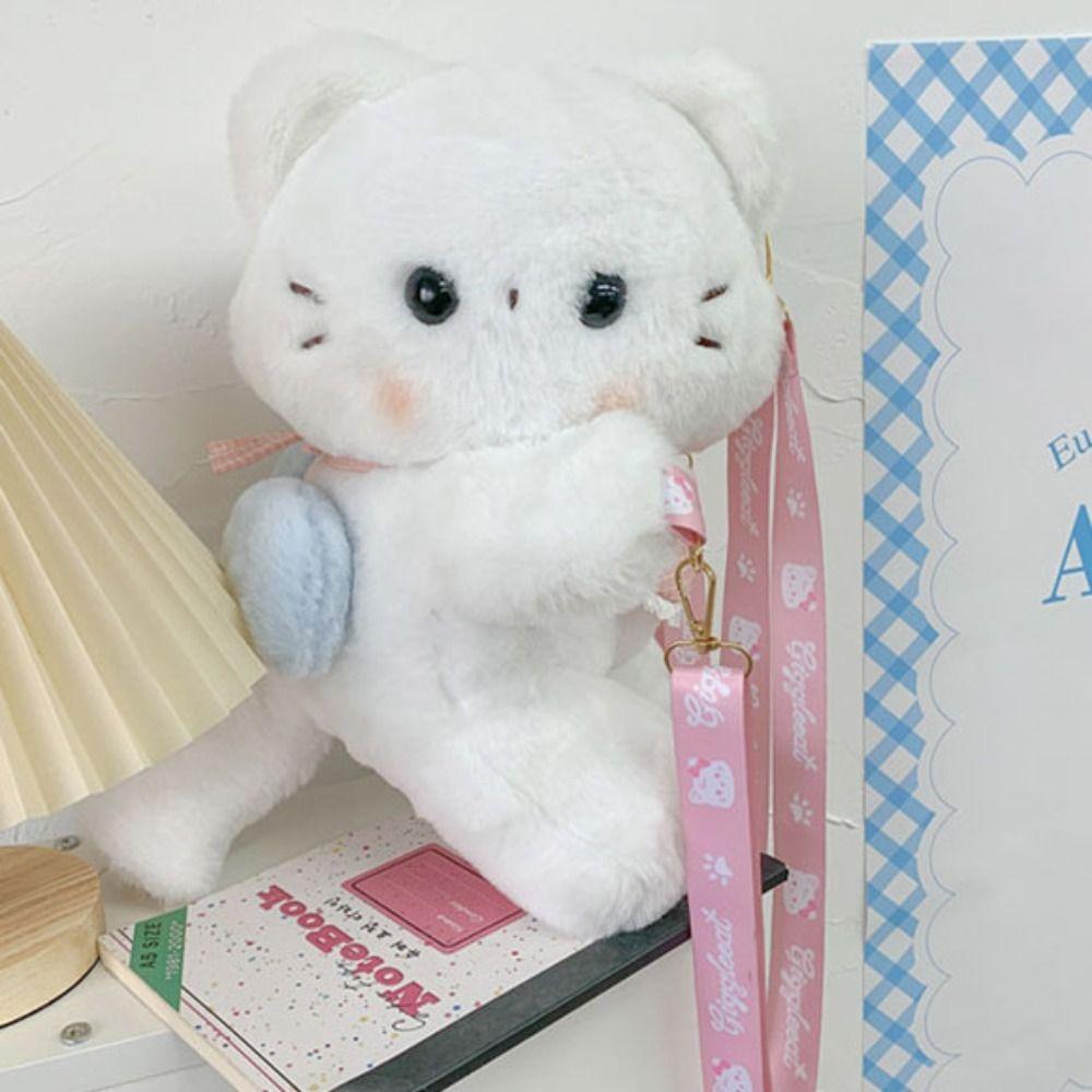 Plush Toy Plush Doll Crossbody Bag JK Lolita Animal Shoulder Bag Children's School Bag  Outdoor