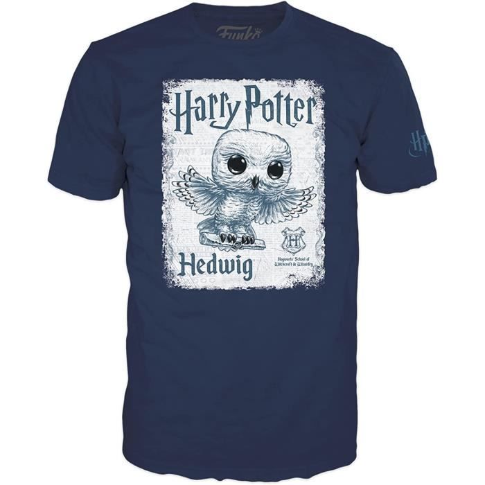 Figurine Funko Pop! Harry Potter - Hedwig - Blanc - Adulte - T.Shirt XL Inclus