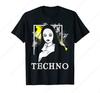 Smoking Techno Nun Religion Electronic Bass Music TShirt Vintage Retro Leisure Unisex Women Tee Daily Soft Unisex Clothing Cotton