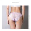 Lace Panties Women's Low Waist Sexy Hot Ultra-thin Seamless Briefs Beautiful Buttocks Sexy Panties 3025