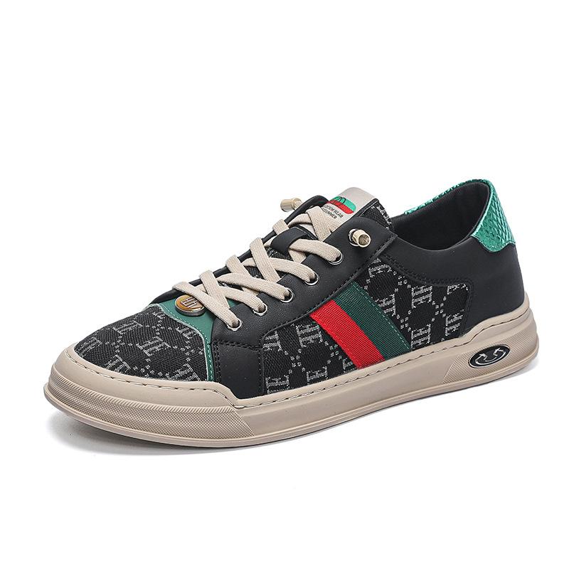 Old Beijing Cloth Shoes Men's Breathable Fashion Trend Men's Shoes Autumn New Versatile European Trendy Shoes